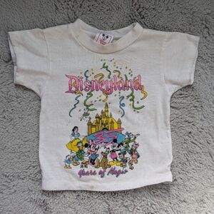 Vintage 1990 Disneyland 35th Anniversary T-Shirt | Rare Design